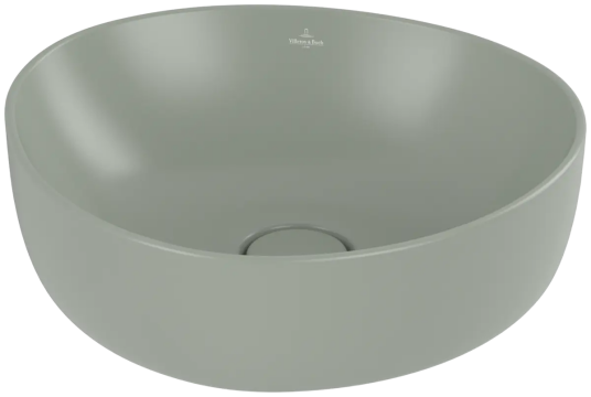 V&B Antao Toppmontert Servant 40x39,5 cm, u/ol, C+, Morning Green