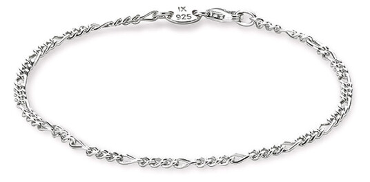 IX Studios Figaro Armbånd Sølv DMVFG060RH18 - Unisex - 925 sterling silver IX Studios Figaro Armbånd Sølv DMVFG060RH18 - Unisex - 925 sterling silver