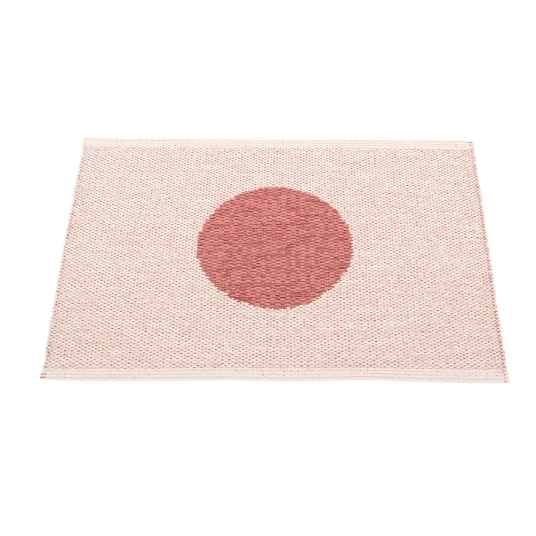 Pappelina Vera Pop teppe Blush/Pearl Pink 70 x 50cm