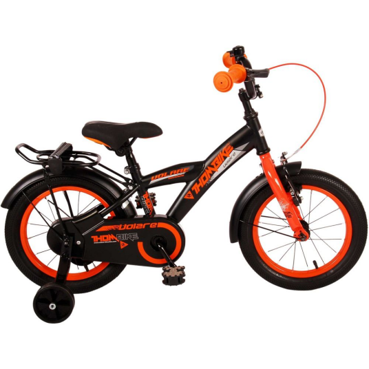 Volare Thombike Barnesykkel 14 tommer Sort Volare Thombike Barnesykkel 14 tommer Sort