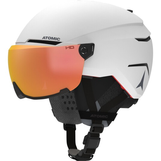 Atomic Savor Amid Visor HD Skihjelm med Visir White 51-55cm