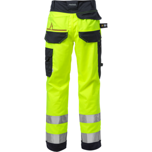 Fristads Byxa Stretch Flamestat 2167 Athf Klass 2 Varselgul/marinblå D100