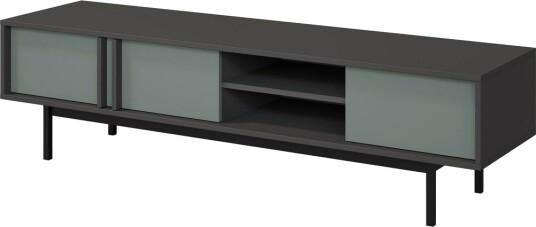Farshian Tv-Benk 163x43 cm - Grå/Grønn