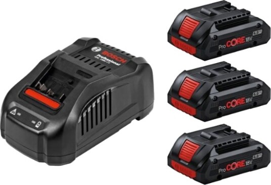 Bosch 18V Procore Batteripakke 3x4Ah Li-ion for Elektroverktøy