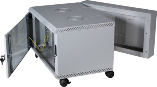 Efb Elektronik 691721Vts.60 Frittstående Hylle 21U 50 Kg Nøkkellås Rustfritt Stål