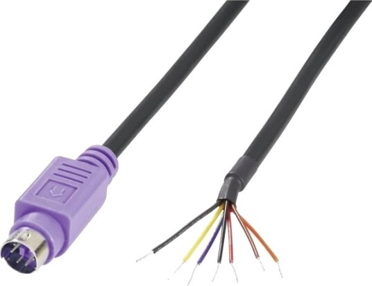 Bkl Electronic 0204097 Mini-Din Rundkontakt, Rett Pin: 6 Violet, 1 Stk Bkl Electronic 0204097 Mini-Din Rundkontakt, Rett Pin: 6 Violet, 1 Stk