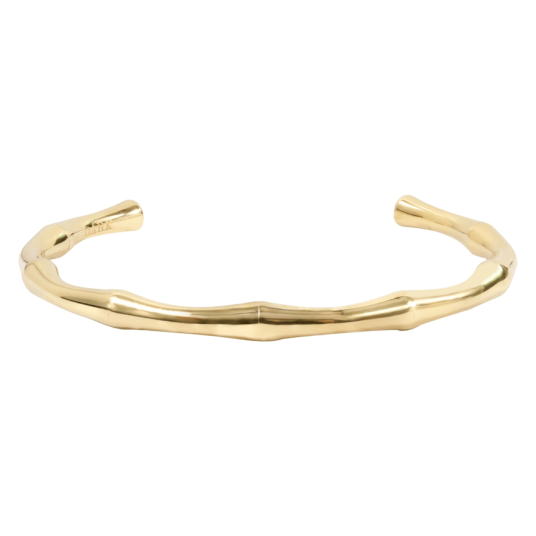 DARK Bamboo Cuff Gold