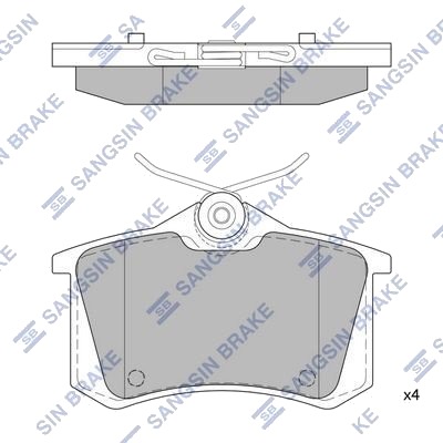 Hi Q SP1391 Bremseklosser
