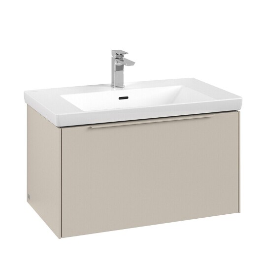 Villeroy & Boch  Subway 3.0 Servantskap m/1 skuff 772x429x478 mm Lys Grå Matt