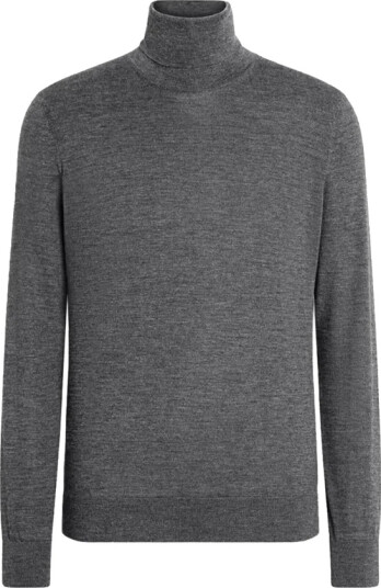 Zegna Herre Strikkevarer Grå 2XL,