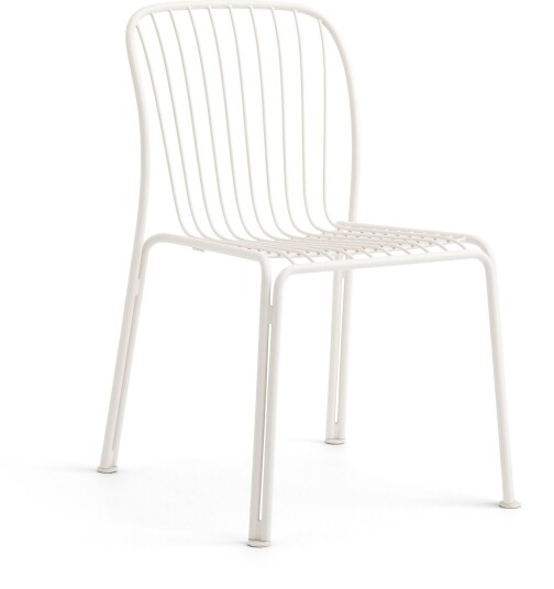 &tradition; - Thorvald Sidechair Sc94, Ivory - Utendørs Spisebordstoler - Space Copenhagen - Hvit - Metall
