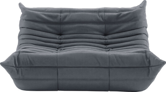 Ligne Roset - Togo Small Settee Fabric Cat. S Alcantara Chic Y604 Sofaer Michel Ducaroy Tekstilmateriale/skum