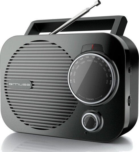 Muse M-050R Bærbar Radio (FM/AM) Svart