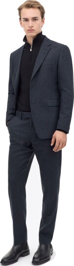 Tiger of Sweden Tenuta Wool Flannel Suit Trousers Midnight Blue Tiger of Sweden Tenuta Wool Flannel Suit Trousers Midnight Blue