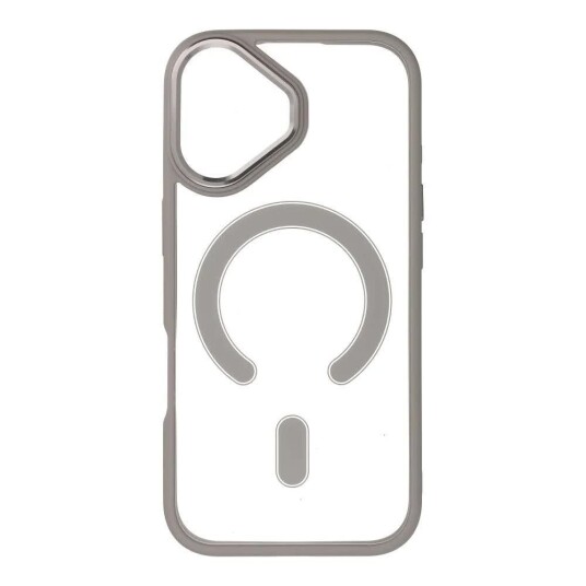 OEM Color Edge MagSafe deksel til iPhone 17 Titanium Grå