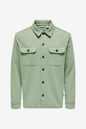 Only & Sons Overtreksskjorte onsNewkodyl Grønn Only & Sons Overtreksskjorte onsNewkodyl Grønn