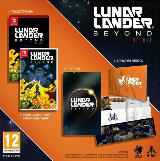 Lunar Lander: Beyond Deluxe Edition Nintendo Switch Spill