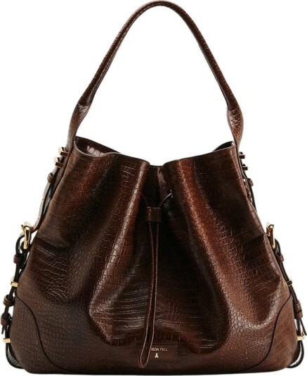 Patrizia Pepe Dame Vesker Brun ONE SIZE, Patrizia Pepe Dame Vesker Brun ONE SIZE,