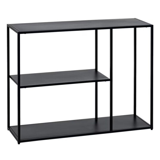 Bokhylla SQUARE Svart Stål 100 x 30 x 81 cm
