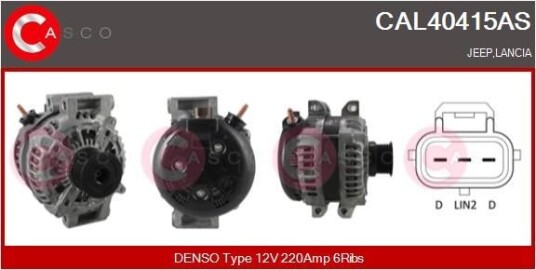 Dynamo CASCO CAL40415AS Dynamo CASCO CAL40415AS