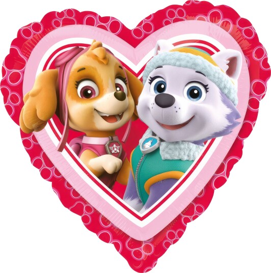 Riethmüller Folieballong Hjerte Paw Patrol 3430275