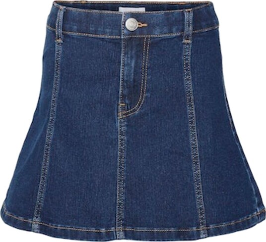 Vero Moda Girl Tildedenim Skjørt Dark Blue Denim (164 /14 år)