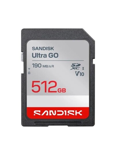 SANDISK Ultra GO SD 190MB/s 512GB