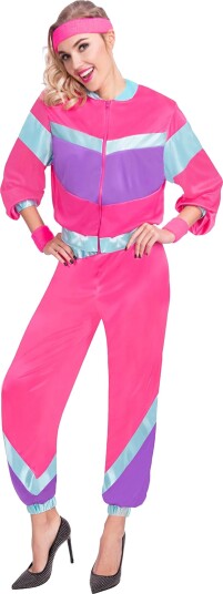 80-talls Rosa Grilldress Kostyme - Small