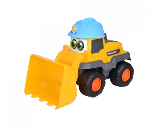 Dickie ABC Lucy Volvo Hjullaster med Gravemaskinskuffe 25 cm Dickie ABC Lucy Volvo Hjullaster med Gravemaskinskuffe 25 cm