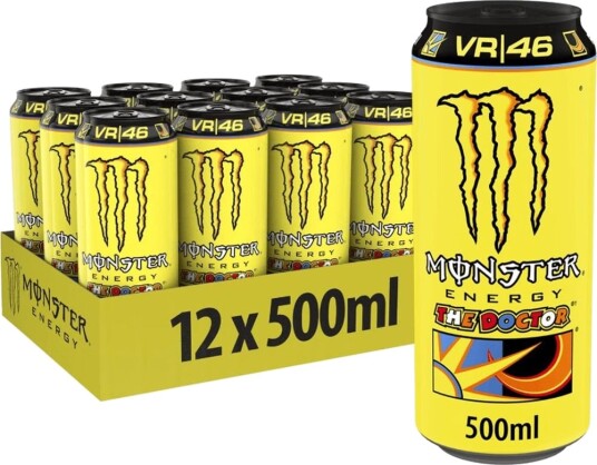12 stk Monster Energy The Doctor 500 ml Energidrikk Helt Brett Import 12 stk Monster Energy The Doctor 500 ml Energidrikk Helt Brett Import
