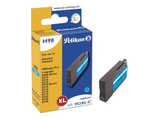 Pelikan H98 Cyan Høyt (Xl) Utbytte 1600 Sider 1 Stykker Enkeltpakke