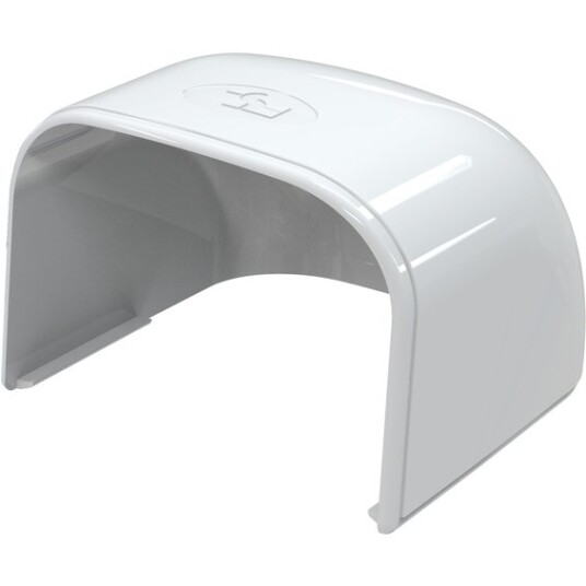 GrøntKlima AS Optima T Kanalavslutning TC75 75 X 56mm Hvit