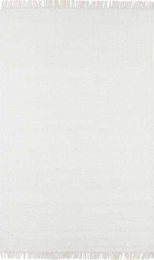 Ullteppe Cartmel offwhite Størrelse: 200 x 200 cm firkantet form