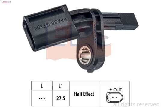 Sensor ABS EPS 1.960.173
