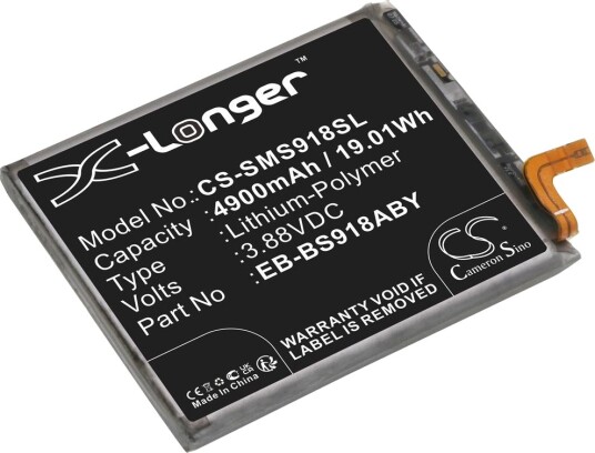 Batteri til Samsung Galaxy S23 Ultra osv.