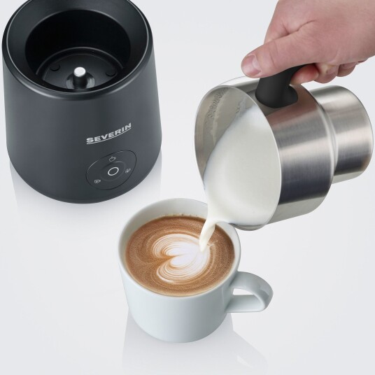 Spuma Lite melkeskummer 400 ml svart Spuma Lite melkeskummer 400 ml svart