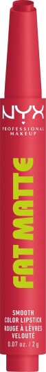 NYX PROFESSIONAL MAKEUP Fat Matte Slick Click Lip Balm 10 Flamingo Fea NYX PROFESSIONAL MAKEUP Fat Matte Slick Click Lip Balm 10 Flamingo Fea