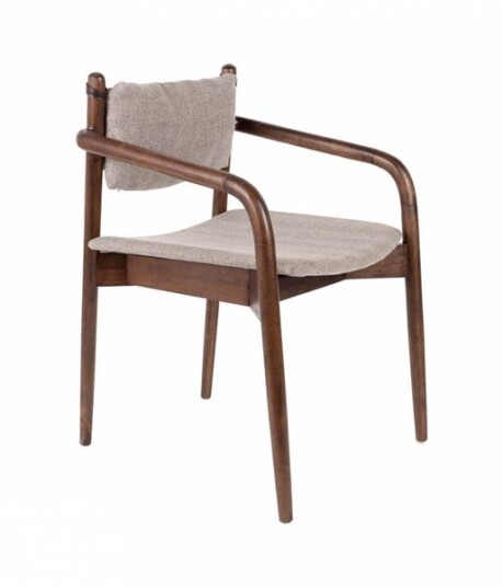 Dutchbone - Torrance Spisestol m/armlen - Brun   Unoliving