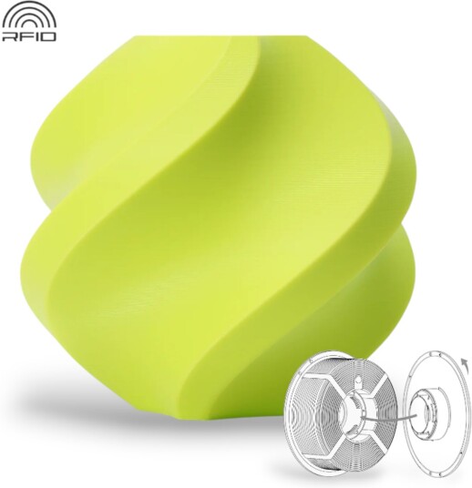 Bambu Lab Pla Basic Refill Bright Green
