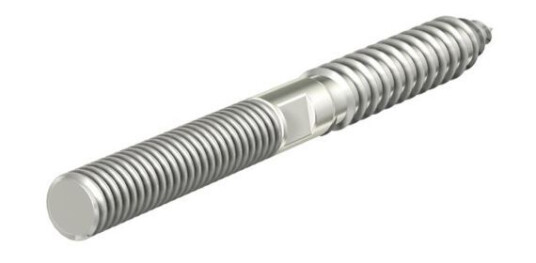 Schäfer & Peters 90824880 Kombiskrue RFR 316L, 100-pakk M8 x 80 mm