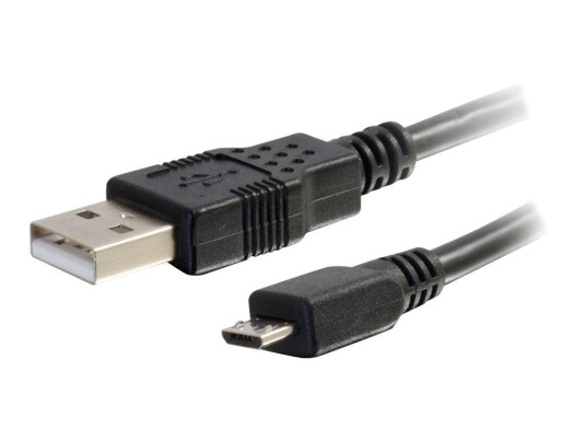 C2G 6.6ft USB to Micro B Cable - USB A to Micro USB Cable - USB 2.0 - M/M - USB-kabel - USB til Micro-USB type B - 2 m