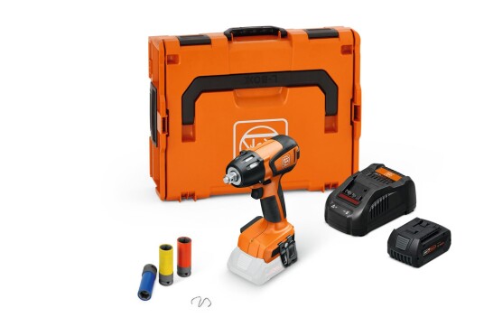 Fein Muttertrekker Med Tilbehør Batteri Og Lader Modell ASCD 18 300 W2 AS Fein Muttertrekker Med Tilbehør Batteri Og Lader Modell ASCD 18 300 W2 AS