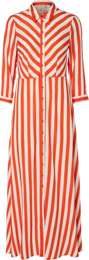 YAS Yassavanna Long Shirt Dress S. Noos - Red - XS YAS Yassavanna Long Shirt Dress S. Noos - Red - XS