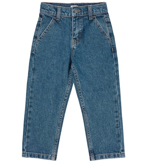 Copenhagen Colors Indigo Blue Washed Organic Junior Jeans Regular Fit 110
