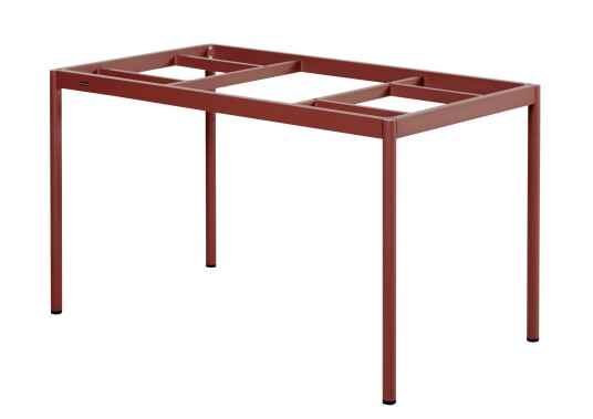 Brafab Nox bordstativ Zin red 125 x 70 cm Rød Brafab Nox bordstativ Zin red 125 x 70 cm Rød