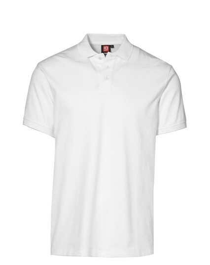 Id Piqué Polo stretch Hvit