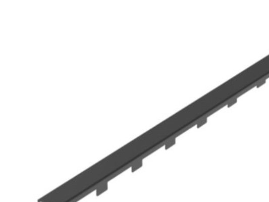 Blücher Rist Line Copenh.800 Rist: 40X732mmFarve: SortRustfrit Stål: Aisi304/En1.4301