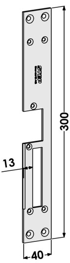 Step St185 b Stolpe For Fase Og Modul Høyre