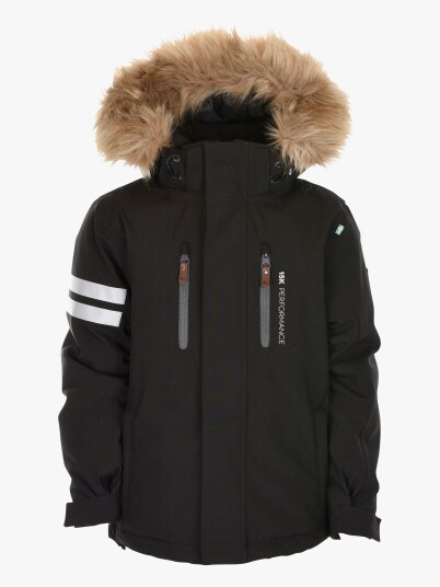 Lindberg Kids' Colden Jacket 120, Black Lindberg Kids' Colden Jacket 120, Black