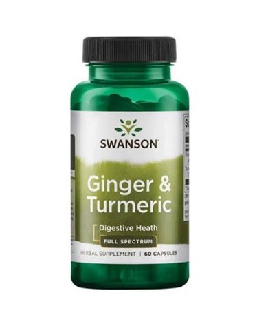 Swanson - Ginger & Tumeric - 60 caps